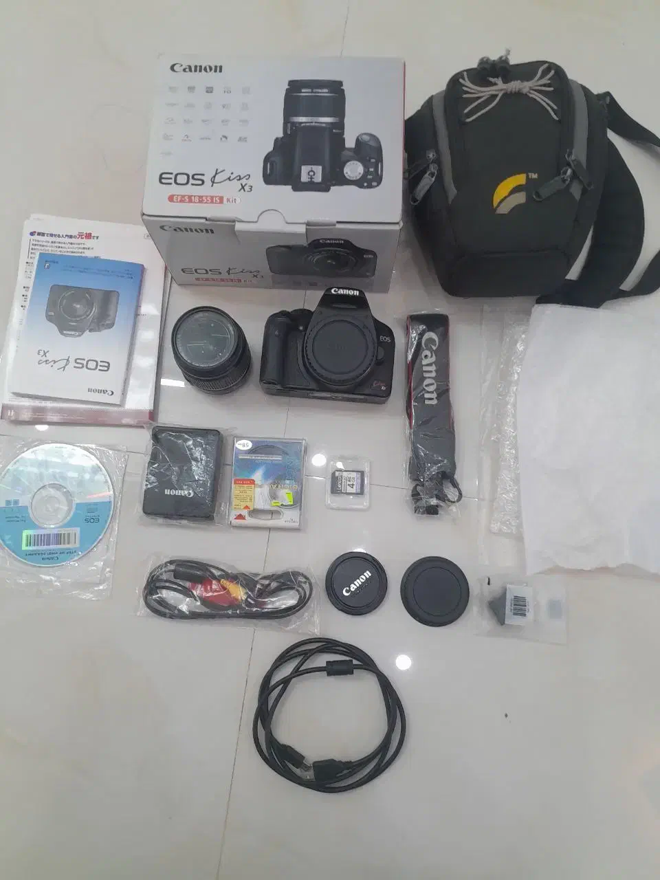 دوربین کانن x3 بالنز ۱۸.۵۵ درحد آکبند|دوربین عکاسی و فیلم‌برداری|مشهد, آزادشهر|دیوار