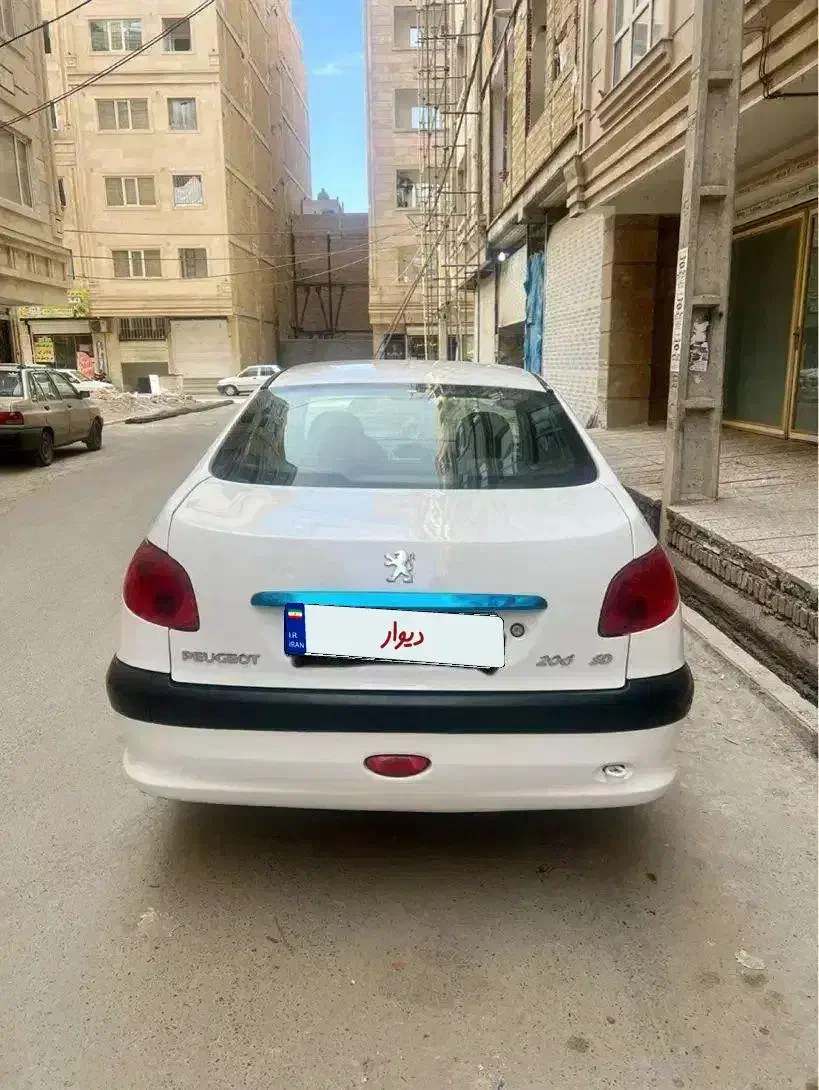 پژو ۲۰۶ sd v8|خودرو سواری و وانت|نسیم‌شهر, |دیوار