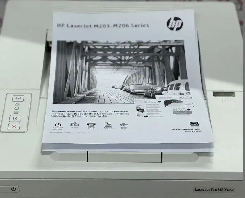 پرینترلیزری اچ پیHP LaserJet Pro M203dwوای فای دار|پرینتر، اسکنر، کپی، فکس|کرمانشاه, |دیوار