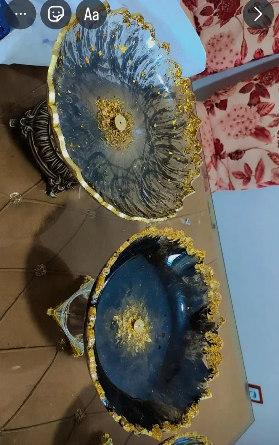 حراج ظروف رزینی بسیارشیک قیمت ها پول یه کیلو میوه|ظروف سرو و پذیرایی|نورآباد, |دیوار