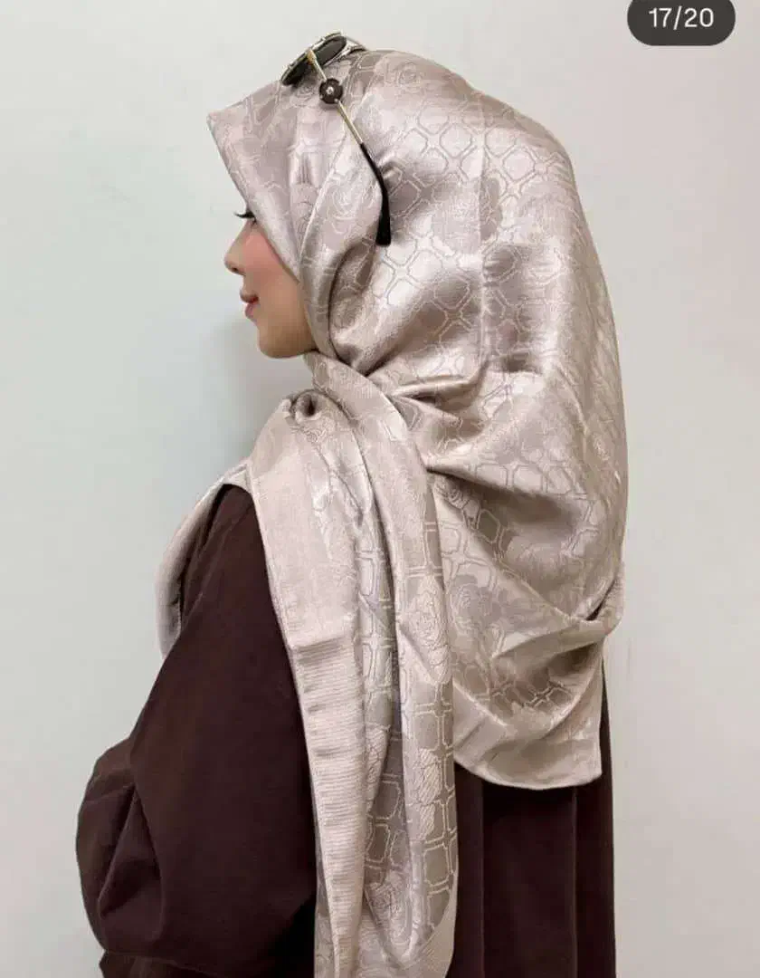 روسری ژاکارد لمه قواره۱۲۰|لباس|مراغه, |دیوار