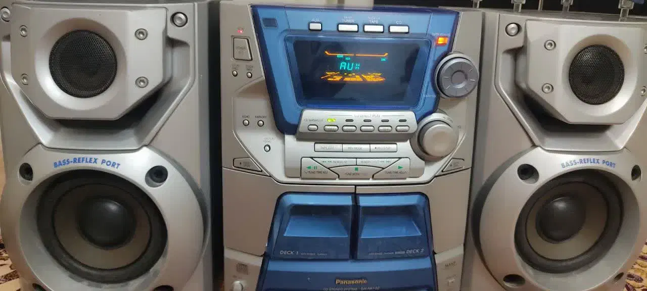 ضبط پاناسونیک 2000 وات|سیستم صوتی خانگی|قم, شهر قائم|دیوار