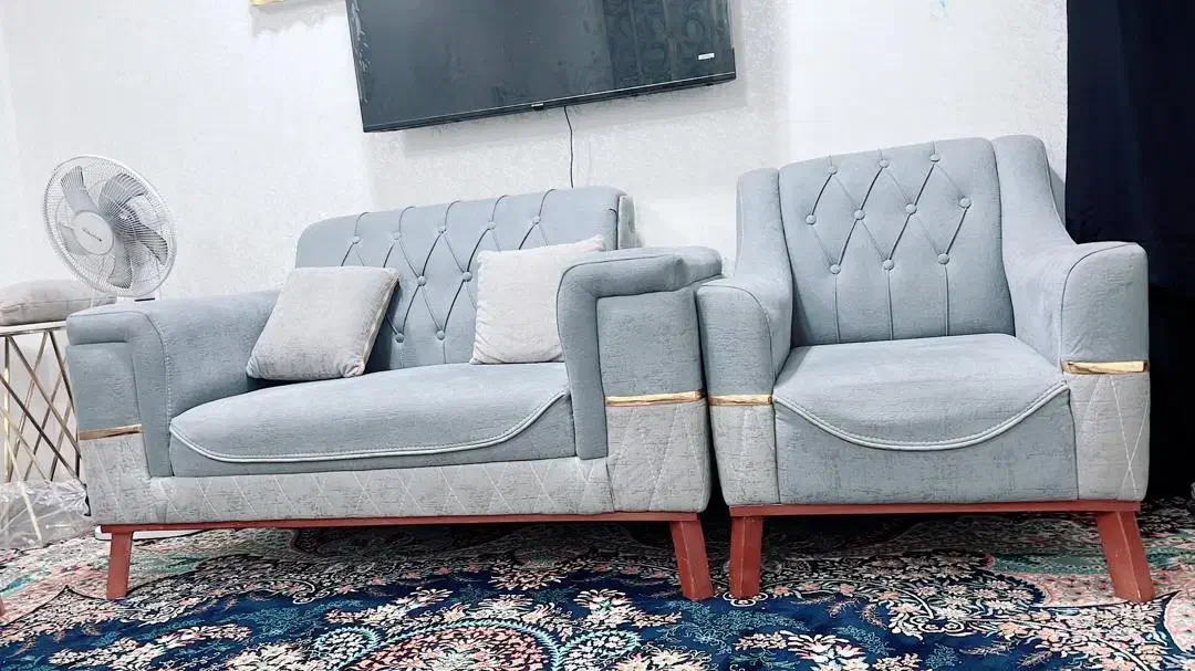 مبلمان ۷ نفره در حد نو|مبلمان خانگی و میز عسلی|سوسنگرد, |دیوار