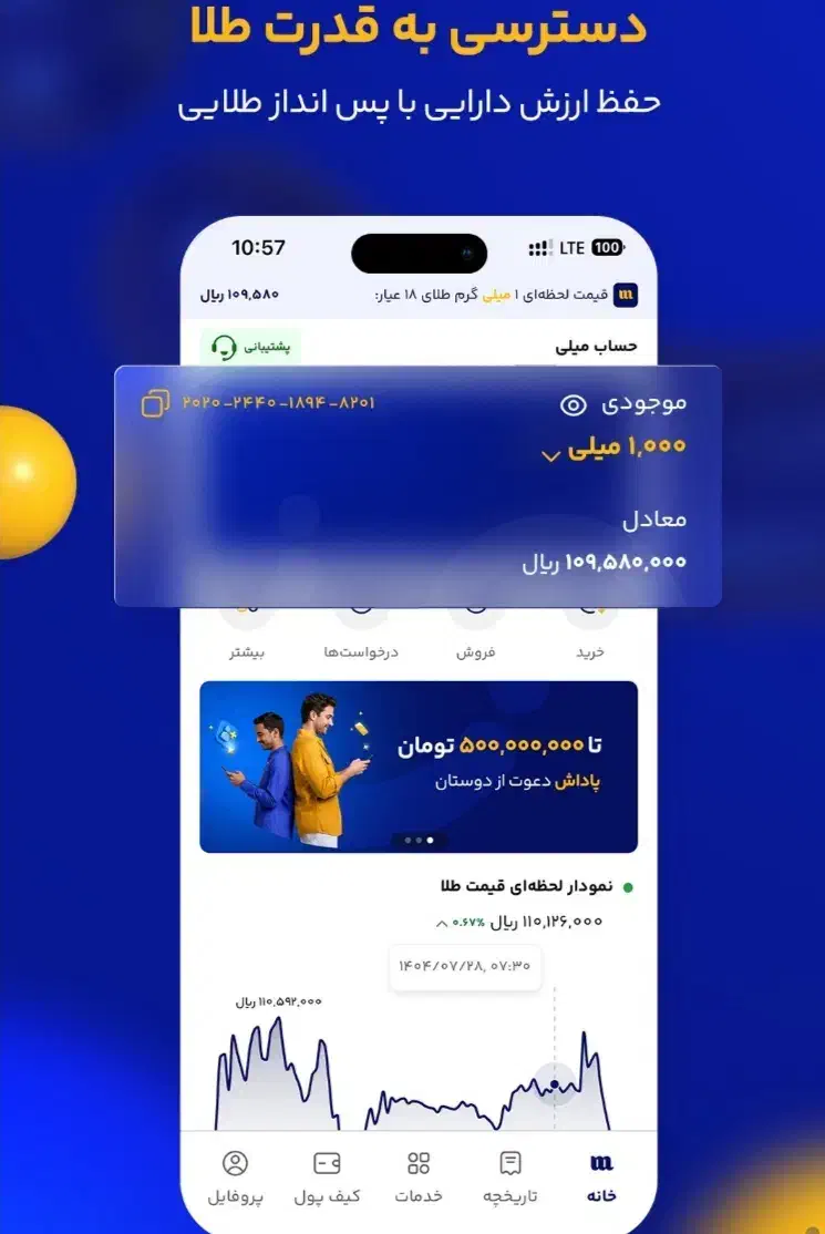 میلی|کارت هدیه و تخفیف|زرندیه, |دیوار