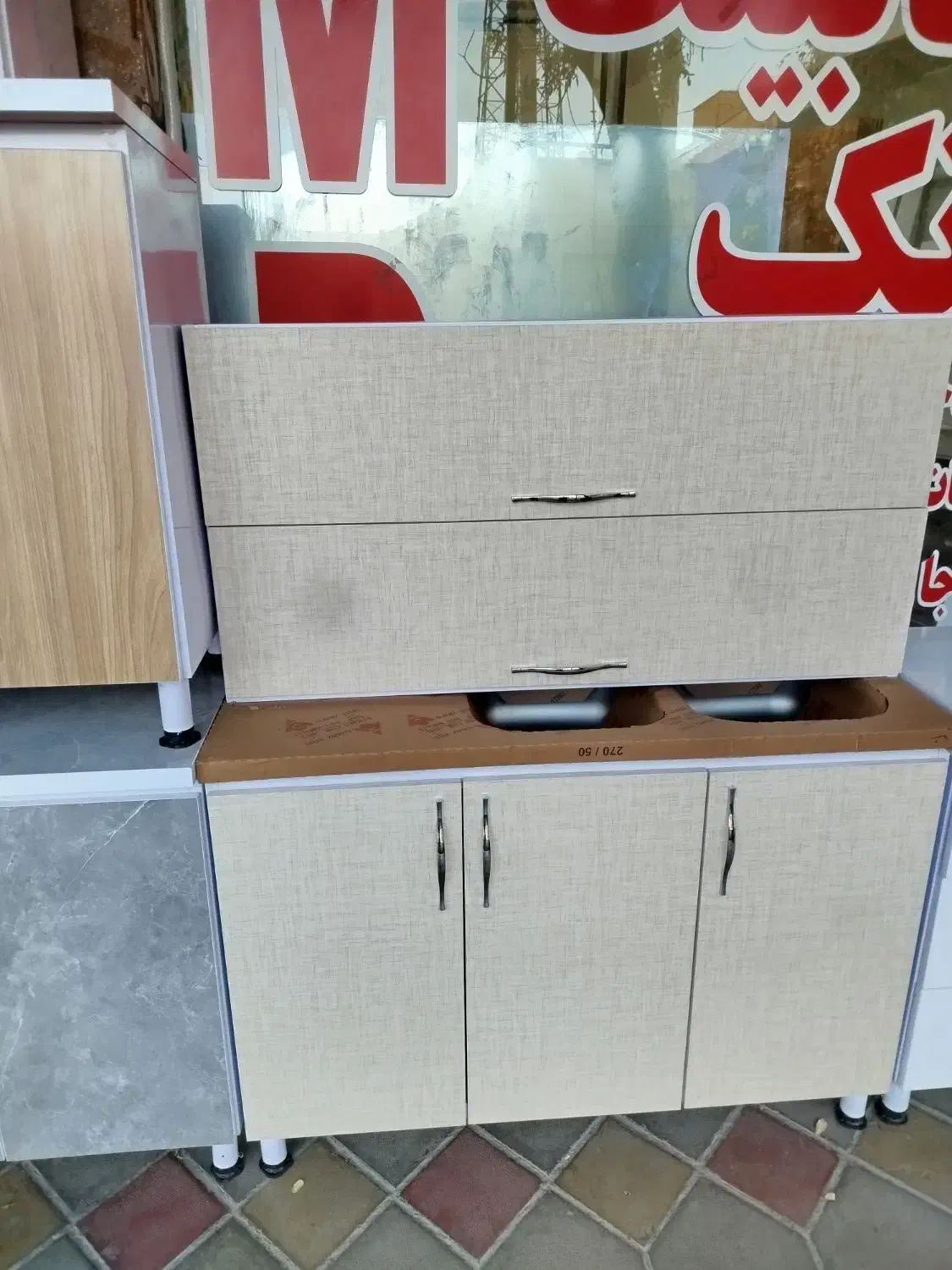 انواع کابینت فلزی ام دی اف|جاکفشی، کمد، دراور|سنقر, |دیوار