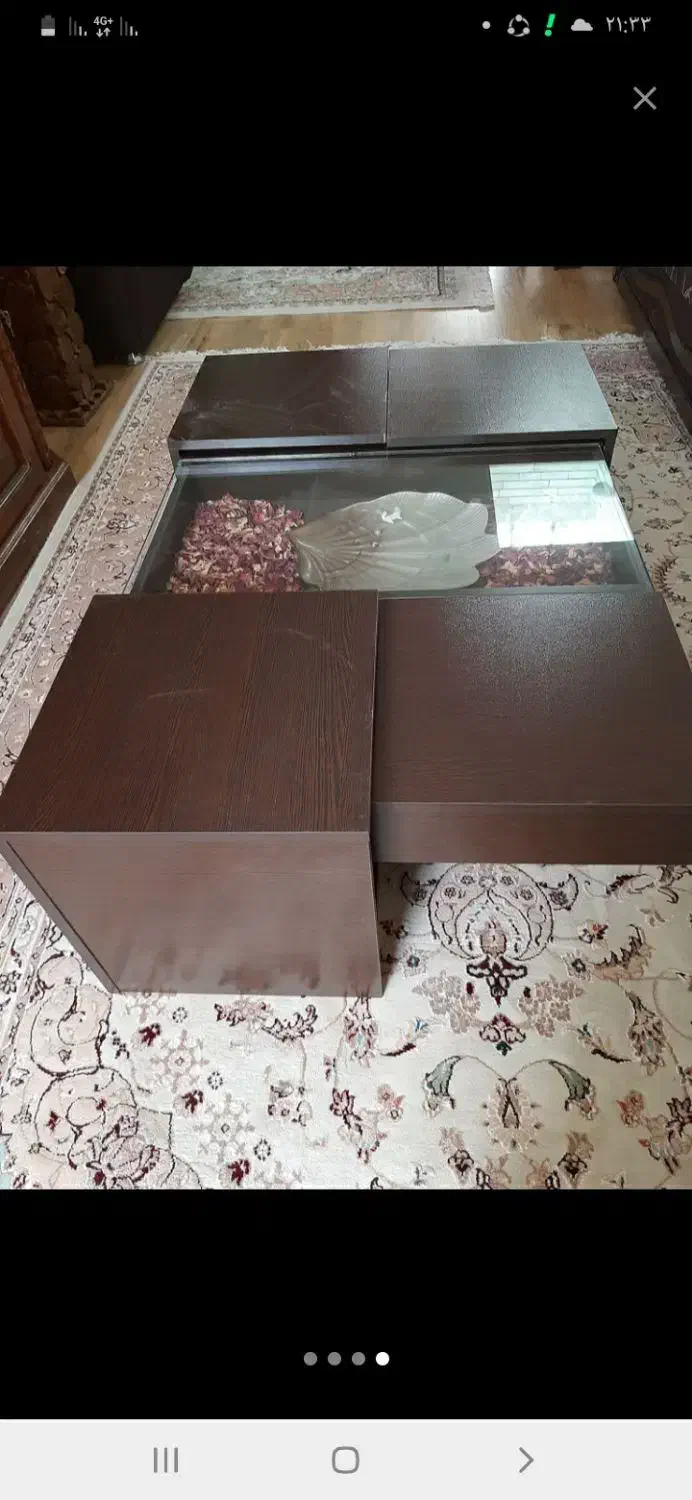 میز جلو مبلی با عسلی|مبلمان خانگی و میز عسلی|شاهینشهر, طالقانی|دیوار