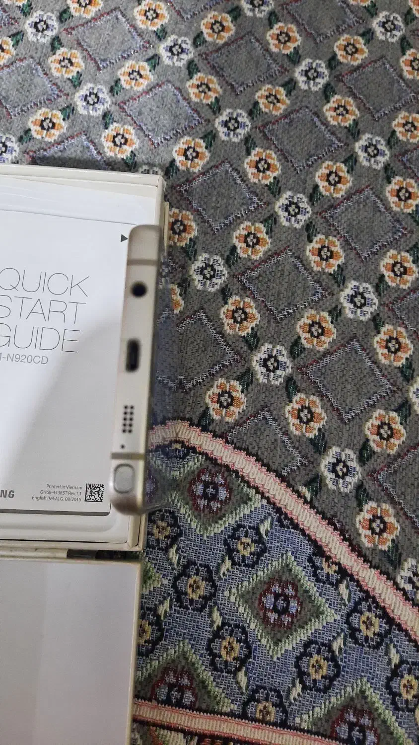 تمیز بدون ایراد نوت 5 اصلی دوسیم کارت حافظه 32گیگ|موبایل|تهران, گلستان (شهرک راه آهن)|دیوار