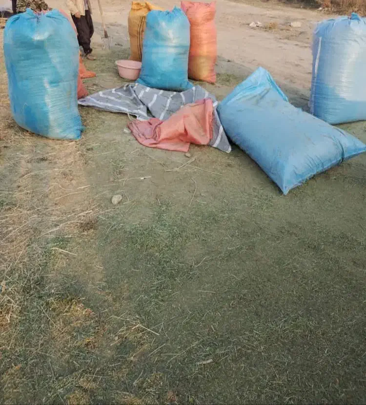 1خلوار نیم کاه لوبیا و نیم خلوار کاه نخود|لوازم جانبی حیوانات|نهاوند, |دیوار