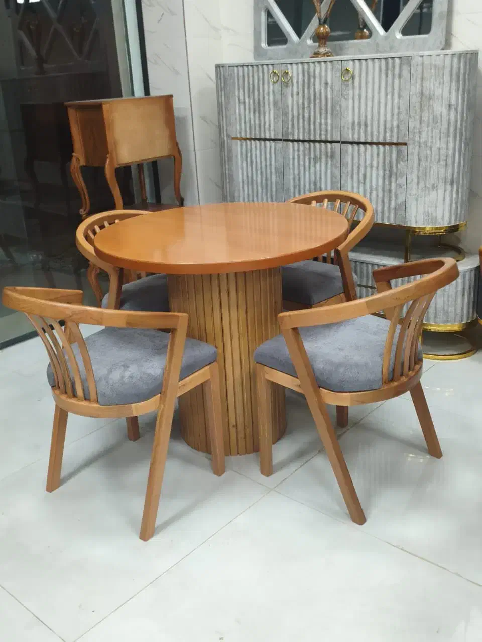 میزغذاخوری چهار نفره|میز و صندلی غذاخوری|یاسوج, |دیوار