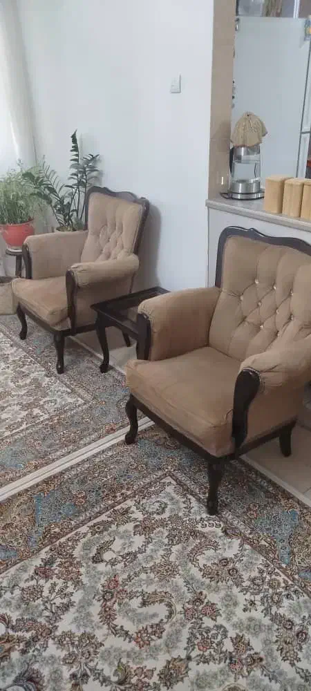 ست مبلمان و جلو مبلی و عسلی ب همراه میز تلوزیون|مبلمان خانگی و میز عسلی|شهریار, یوسف آباد صیرفی|دیوار