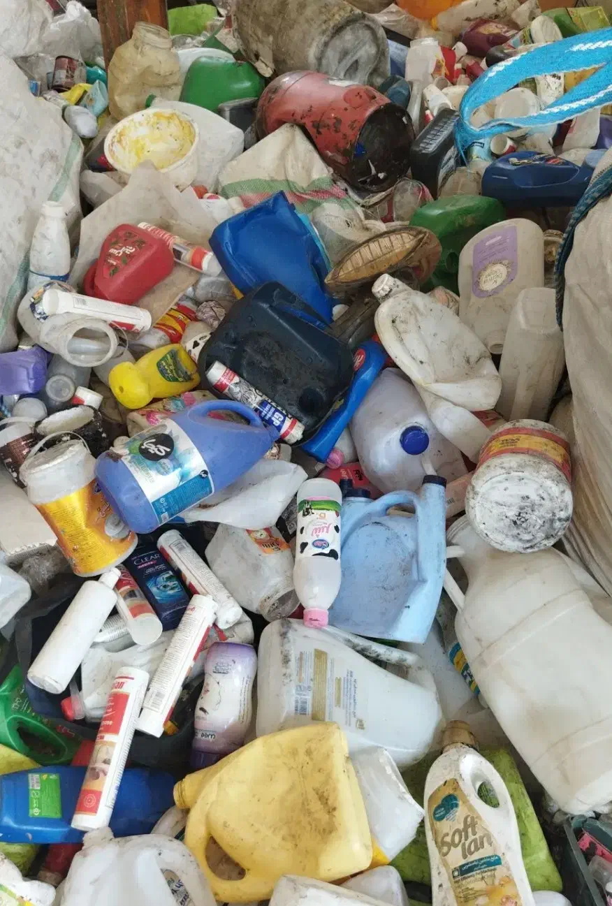 پلاستیک کهنه پت ضایعاتی|عمدهفروشی|شیراز, گچی|دیوار