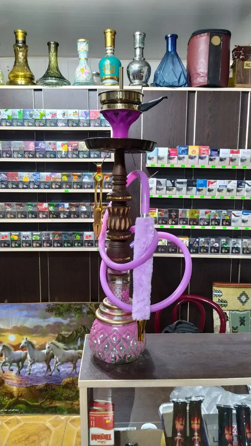 قلیان چوبی (نو)|صنایع دستی و سایر لوازم تزئینی|بندر انزلی, تهران|دیوار