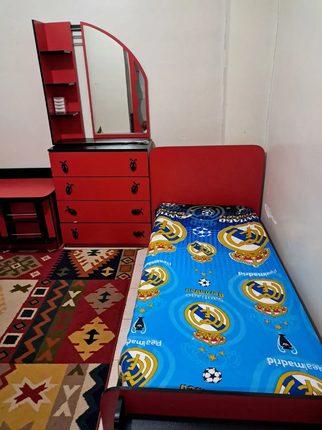 سرویس خواب کودک|تخت و سرویس خواب|مشکیندشت, |دیوار