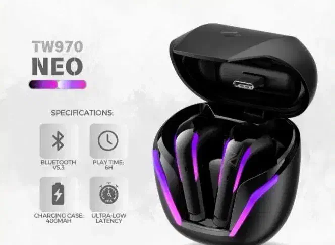 ایرپاد حرفه ای HAVIT TW970 با RGB|لوازم جانبی موبایل و تبلت|سیرجان, |دیوار
