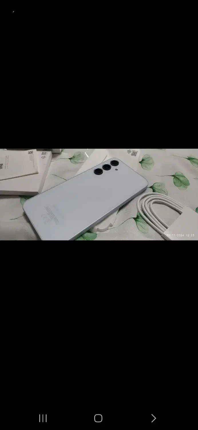 گلکسی A35 256 رم 8 نو|موبایل|سیرجان, |دیوار