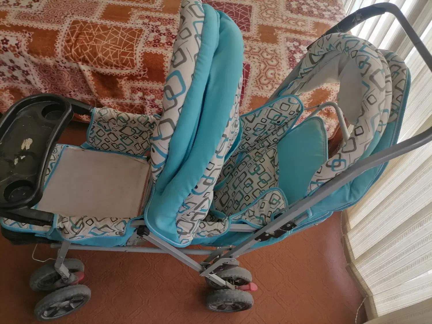 کالسکه دوقلو|کالسکه و لوازم جانبی|نجف‌آباد, امام خمینی|دیوار