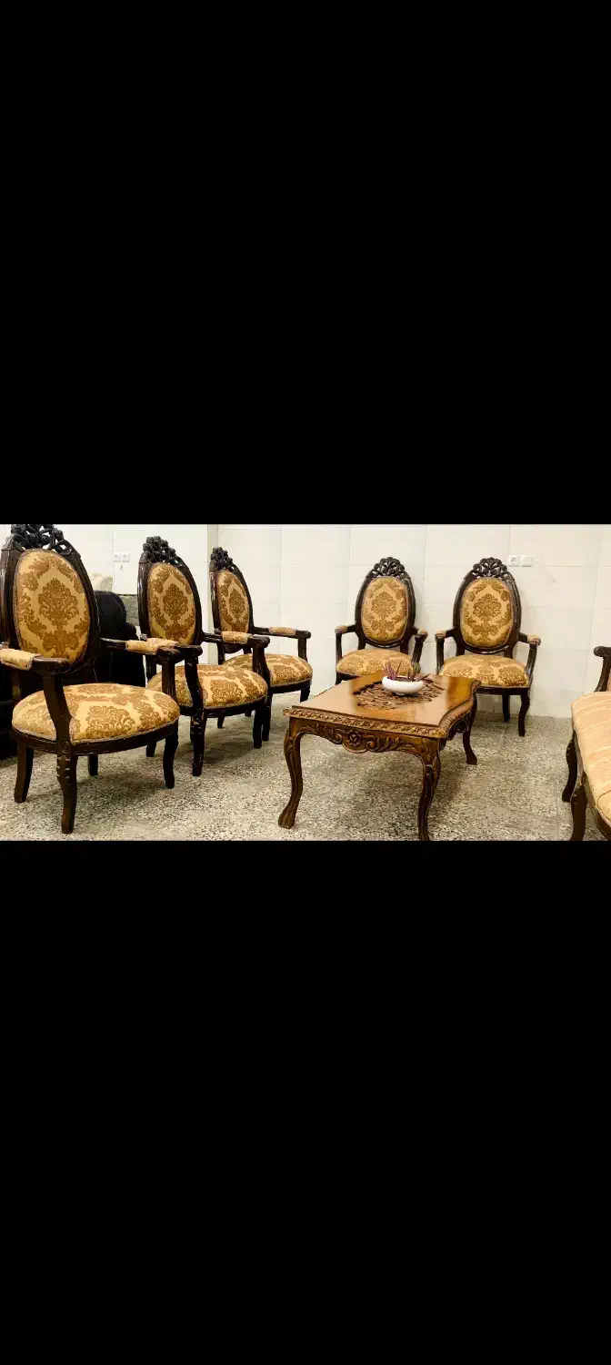 مبل کلاسیک استوک|مبلمان خانگی و میز عسلی|لنجان, |دیوار