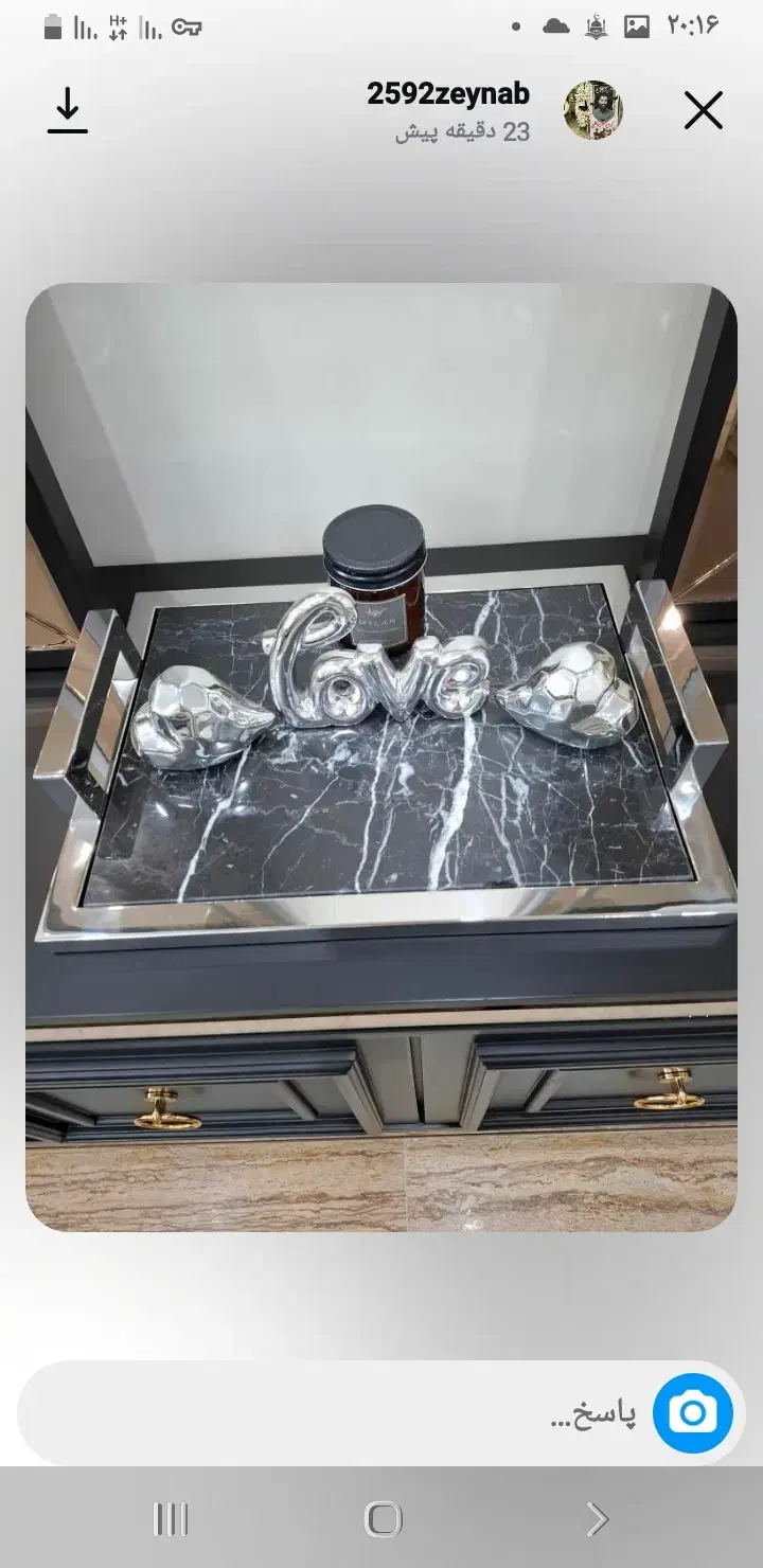 ست پذیرایی سنگ|ظروف سرو و پذیرایی|تهران, هاشمآباد|دیوار