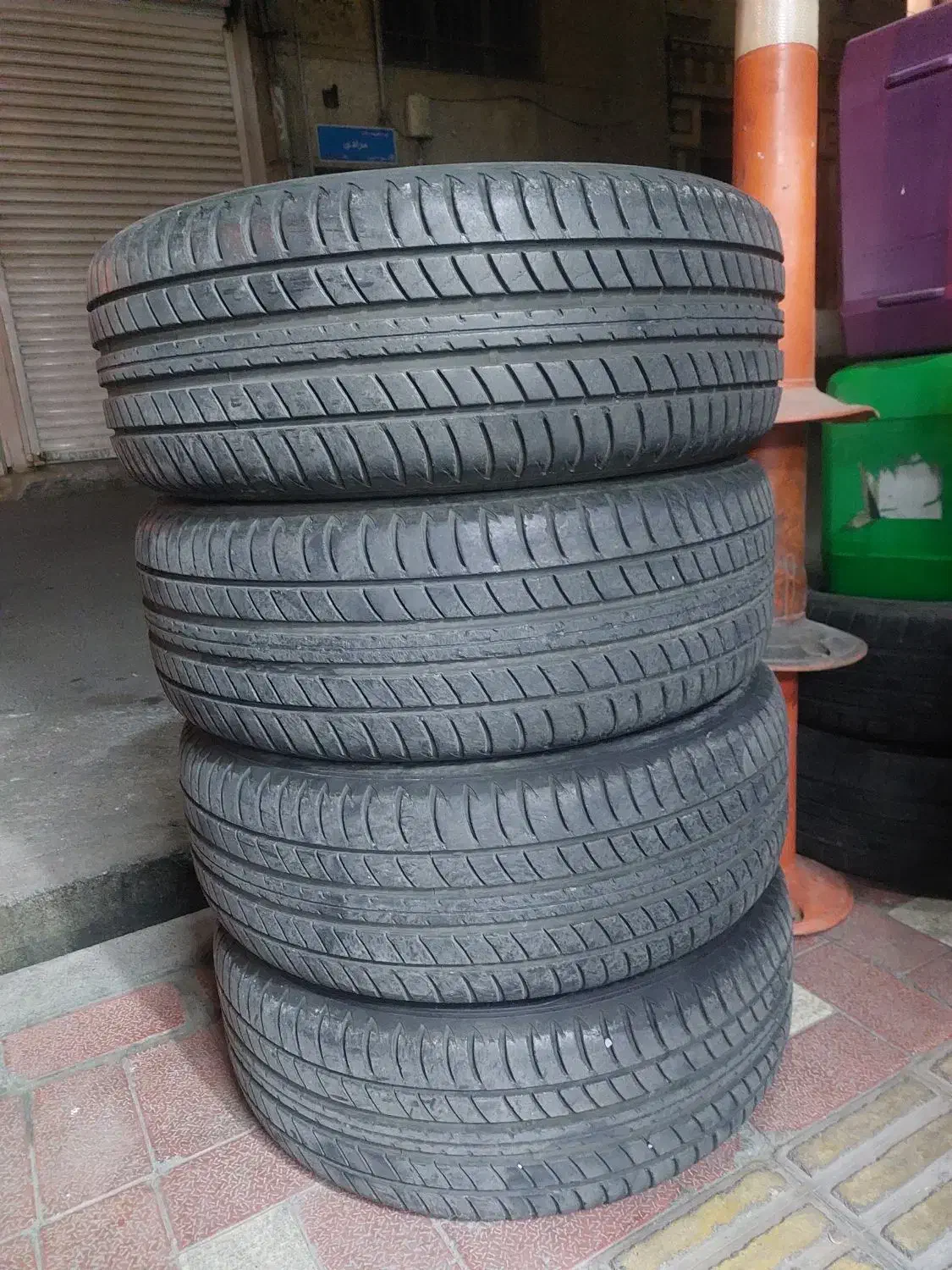 لاستیک ۲۰۵.۵۵.۱۶ یزد|قطعات یدکی و لوازم جانبی|تهران, باغ خزانه|دیوار