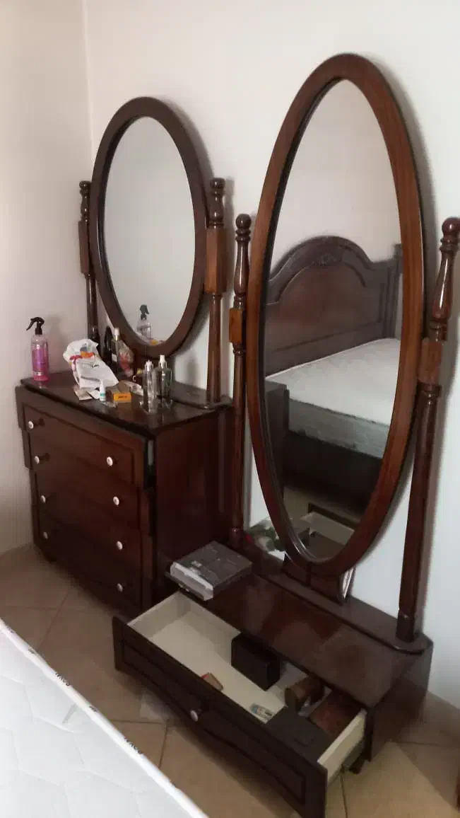 سرویس خواب راش مدل گوزل رنگ فندقی|تخت و سرویس خواب|تهران, جیحون|دیوار