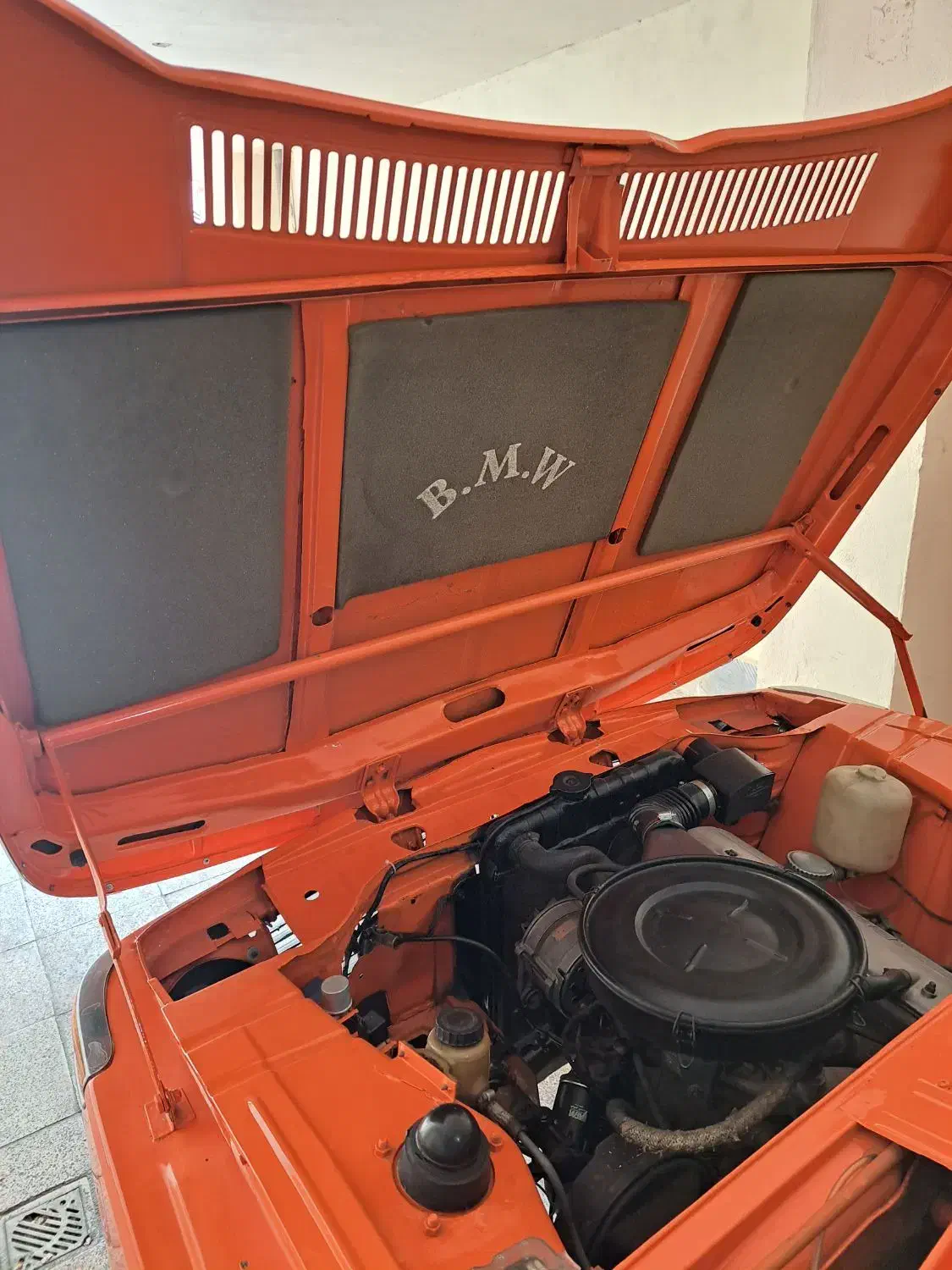 با سلام  BMW  2002  1975  نارنجی  پلاک قدیم|خودرو کلاسیک|اندیشه, اندیشه فاز ۱|دیوار