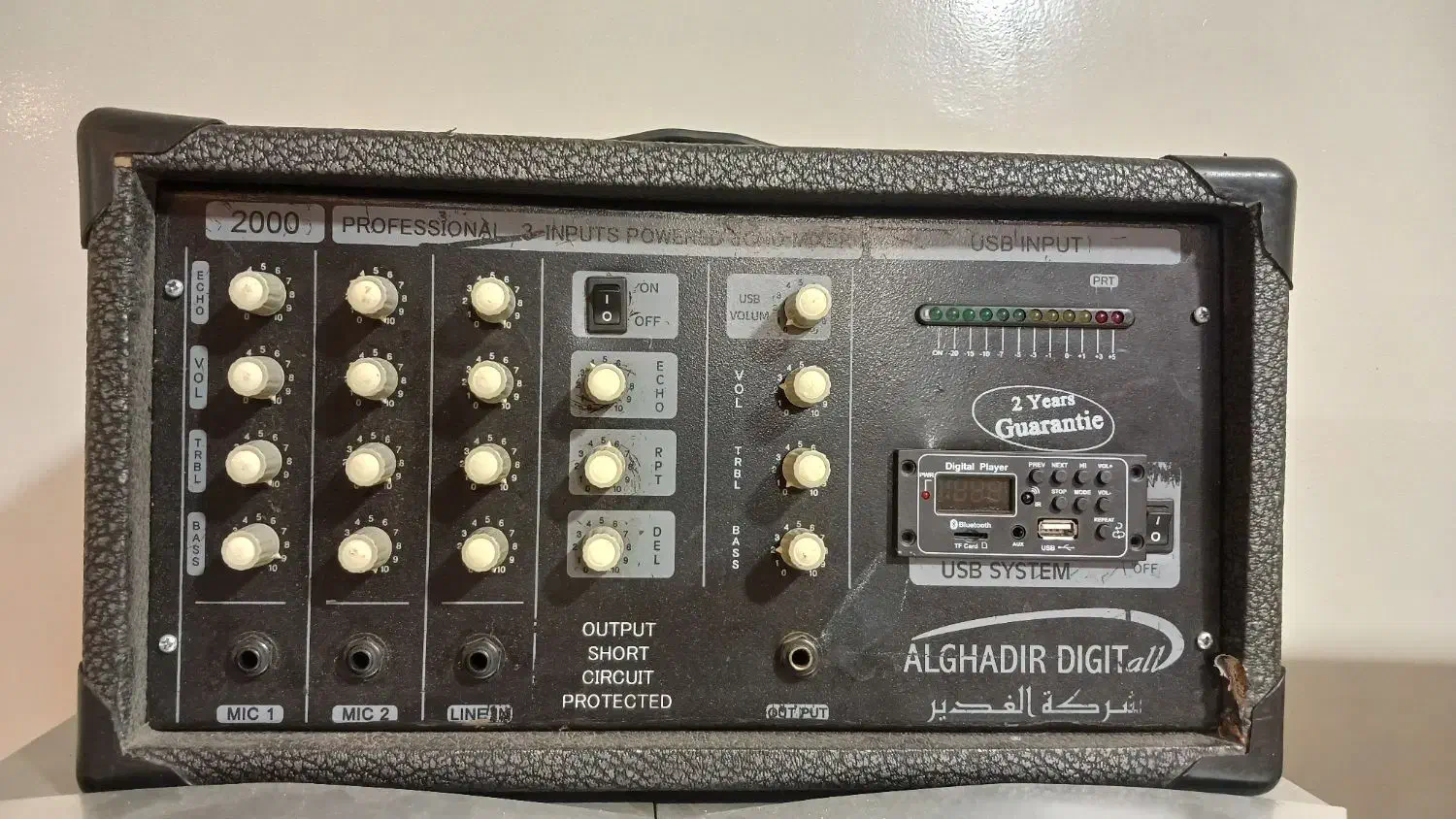 1 دستگاه آمپلی فایر حرفه ای|گیتار، بیس، امپلیفایر|قائم‌شهر, |دیوار