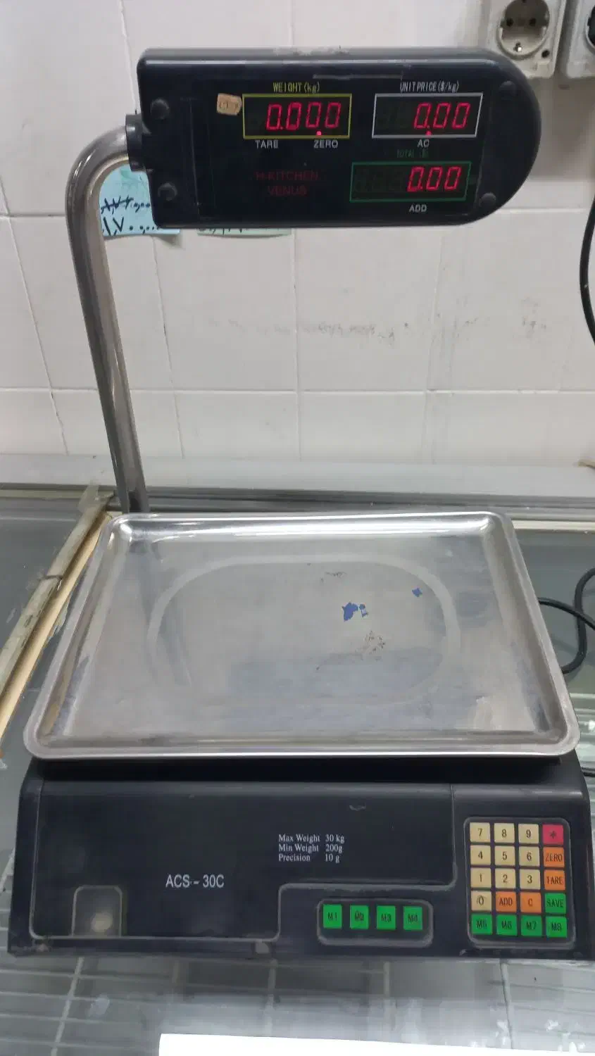 ترازوی مغازه ۳۵ کیلویی سالم سالم|فروشگاه و مغازه|چهاردانگه (تهران), |دیوار