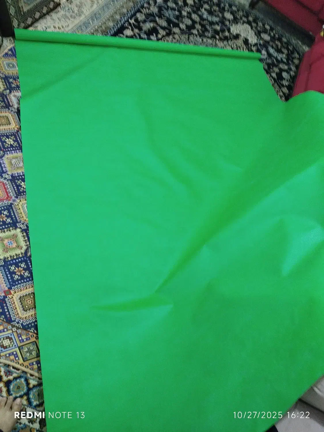 فروش پرده سبز کروماکی بزرگ|دوربین عکاسی و فیلم‌برداری|شیراز, شهرک سعدی|دیوار