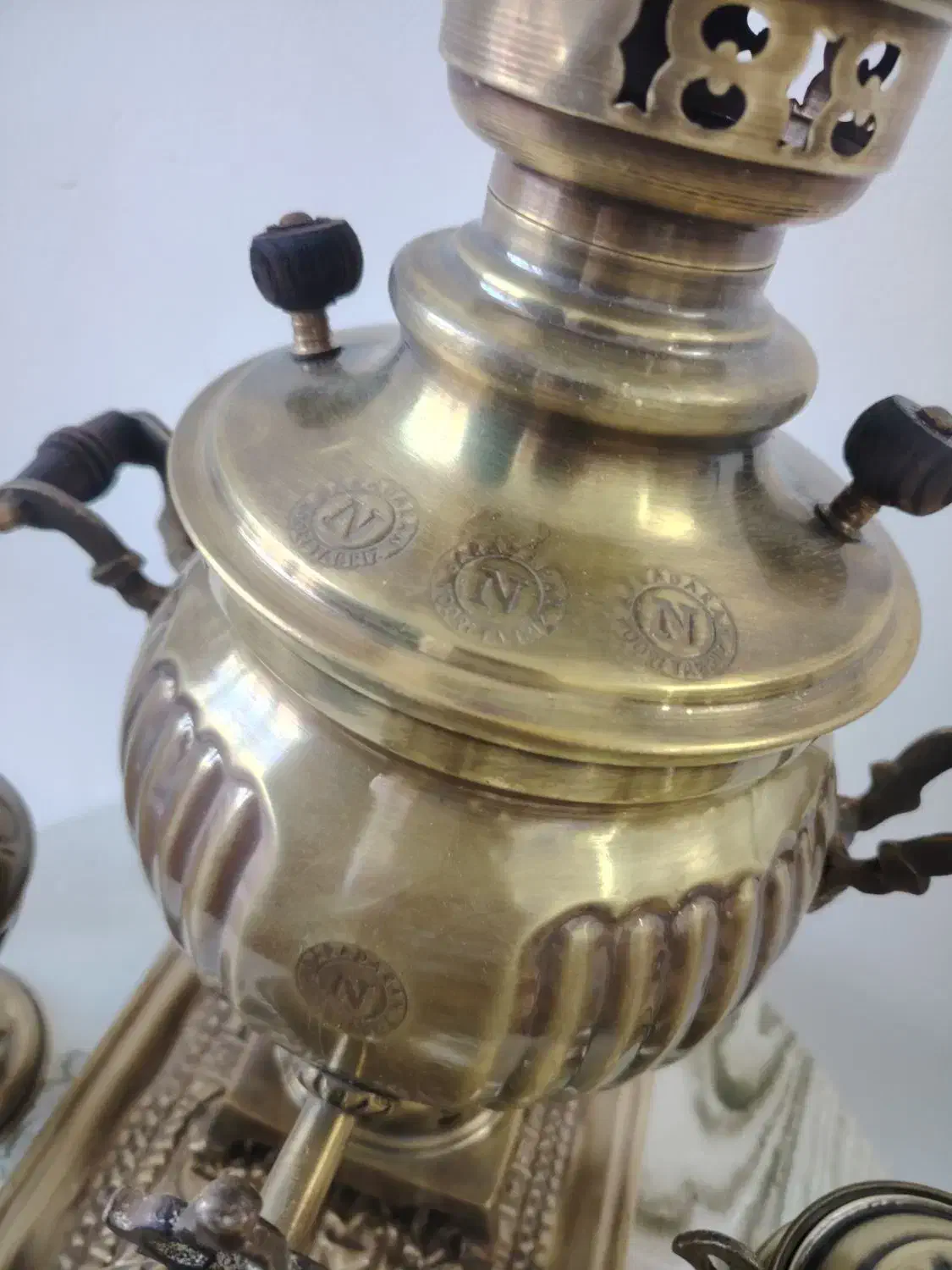 سماور ذغالی با سرویس کامل|سماور، چایساز، قهوهساز|بیرجند, |دیوار