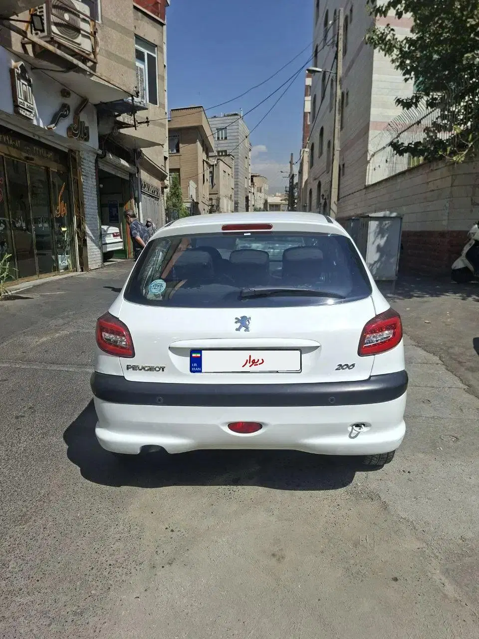 206 تیپ 2 مدل 96 کم کار|خودرو سواری و وانت|تهران, دژکام|دیوار