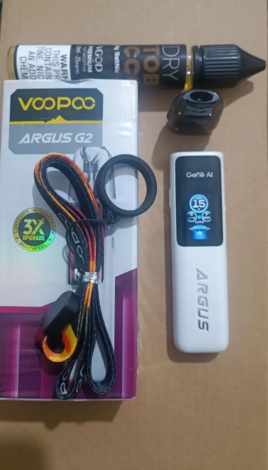 پاد لوکس Voopoo Argus G2 + سالت VGOD اصل|زیورآلات و اکسسوری|بندر ماهشهر, |دیوار