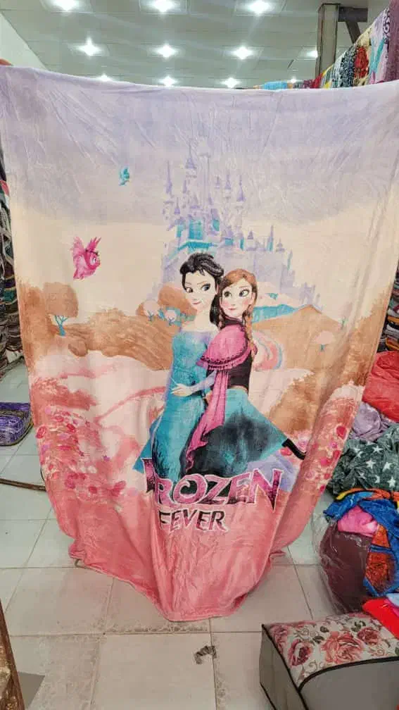 پتو انیمیشن باغملک|رختخواب، بالش، پتو|باغ ملک, |دیوار