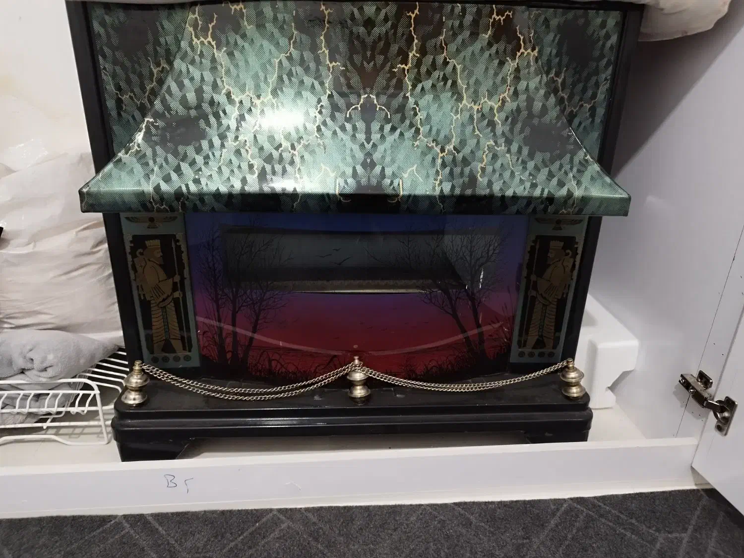 بخاری شومینه یی|بخاری، هیتر، شومینه|خرم‌آباد, |دیوار