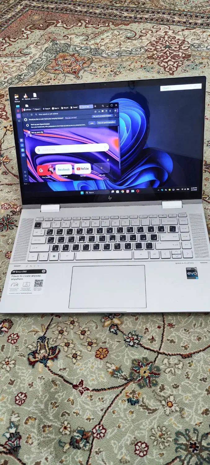 لپ تاپ HP envy x360 نسل12|رایانه همراه|بوکان, |دیوار
