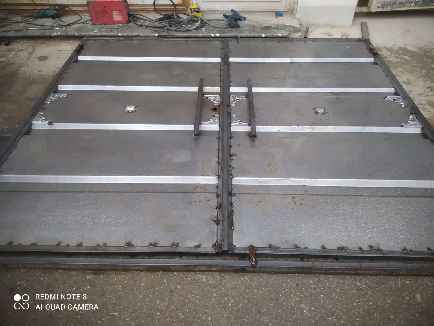 درب حیاطی ماشین رو..نفررو..کرکره درب برقی|مصالح و تجهیزات ساختمان|گنبد کاووس, |دیوار