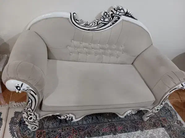 مبلمان ۷ نفره در حد نو|مبلمان خانگی و میز عسلی|تیران, |دیوار
