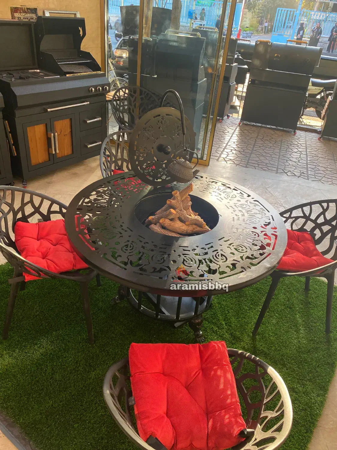 باربیکیو و آتشدان گرد در ابعاد سفارشی|اجاق گاز و لوازم برقی پخت‌وپز|تهران, شوش|دیوار