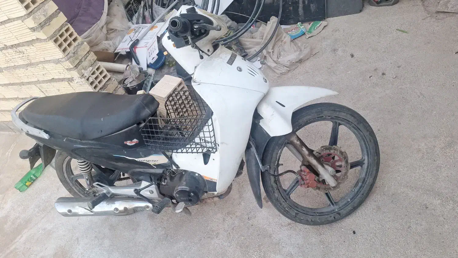 موتور لاکی متین 95|موتورسیکلت|گتوند, |دیوار