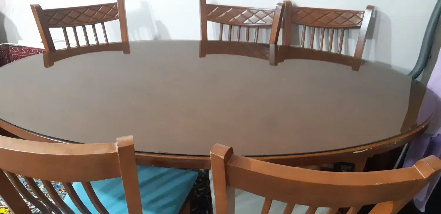 میز غذاخوری شش نفره|میز و صندلی غذاخوری|گرگان, |دیوار