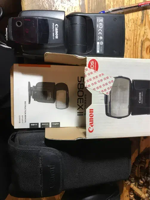 فلاش دوربین Canon speedlight 580EXII|دوربین عکاسی و فیلم‌برداری|تهران, جوانمردان (اندیشه)|دیوار