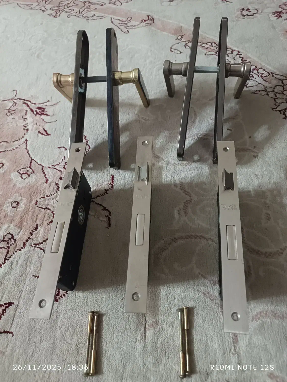 قفل درب اتاق خواب و سرویس|مصالح و تجهیزات ساختمان|مشهد, عامل|دیوار