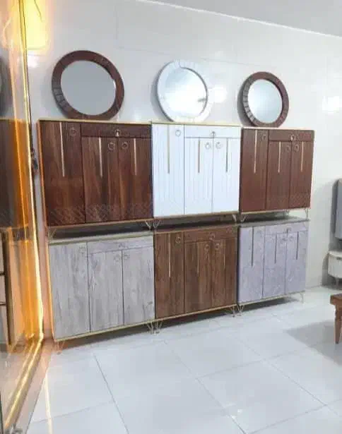 ست اینه کنسول جا کفشی میز تلویزیو|بوفه، ویترین، کنسول|شهریار, شهرک شاهد|دیوار