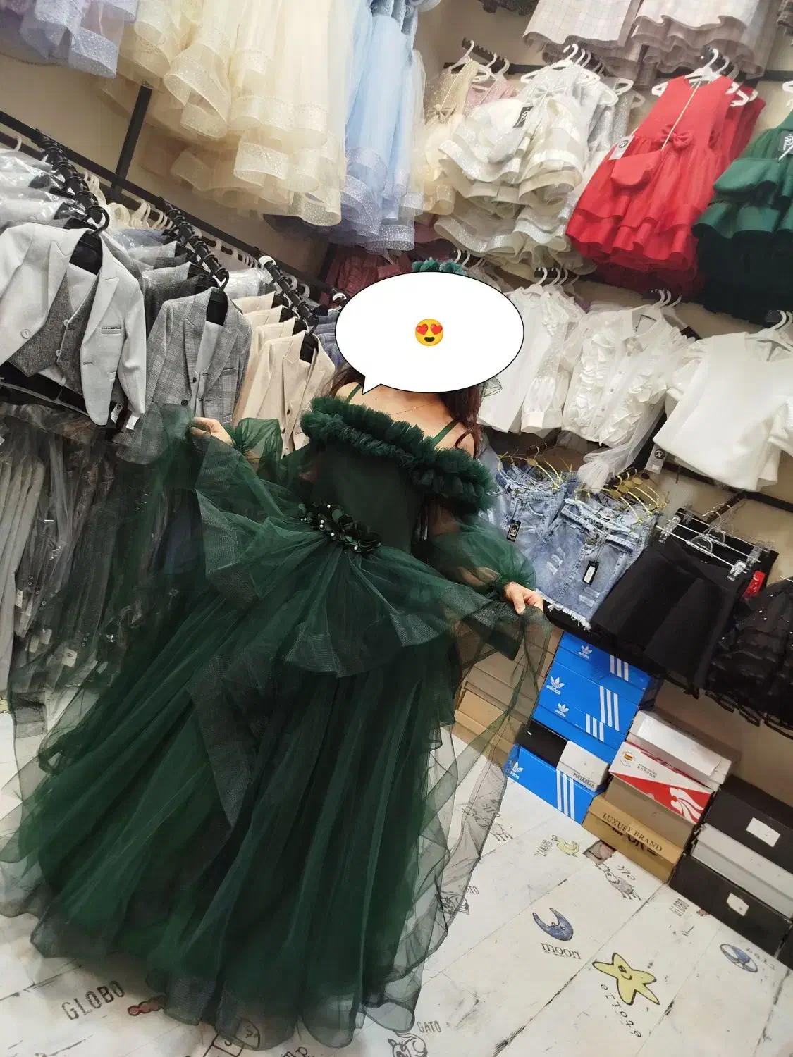 لباس مجلسی دخترانه پیراهن مجلسی دخترانه|لباس|تهران, نعمتآباد|دیوار