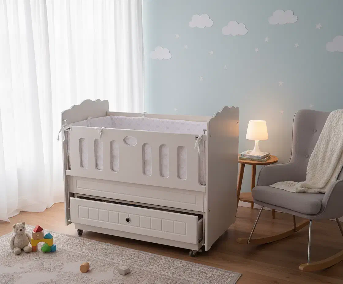 تخت گهواره ای نوزاد|تخت و صندلی بچه|تهران, مدائن|دیوار