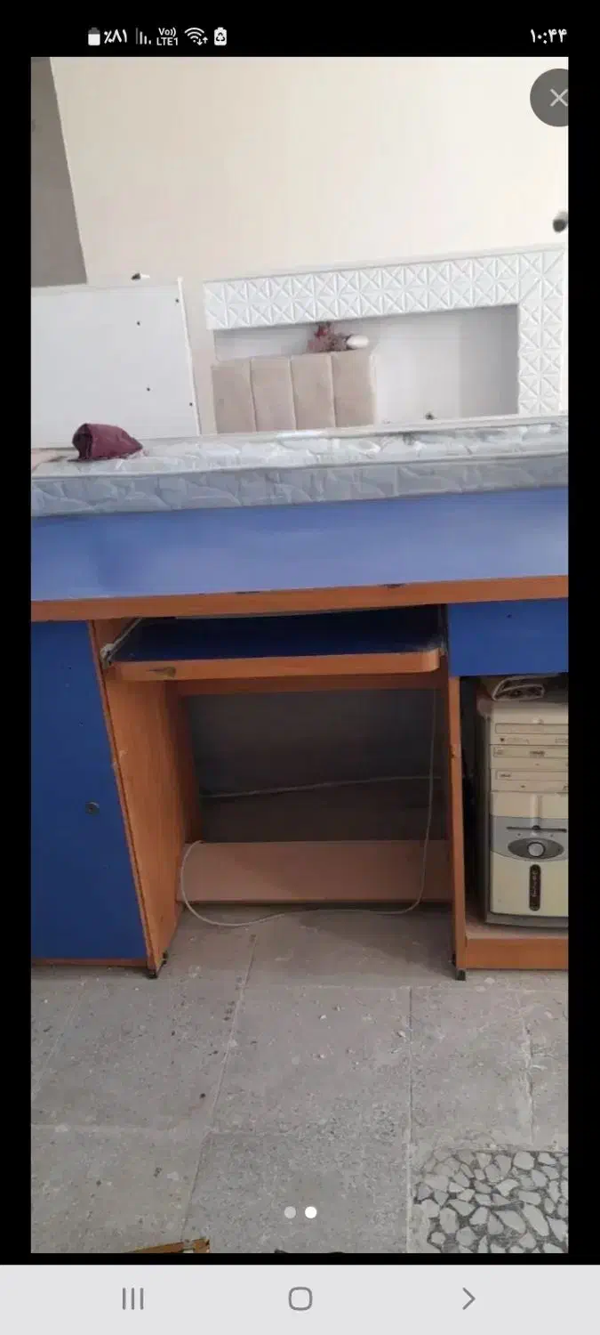 تلویزیون سامسونگ ومیز کامپیوتر|پخشکننده DVD و ویدیو|خرمآباد, |دیوار