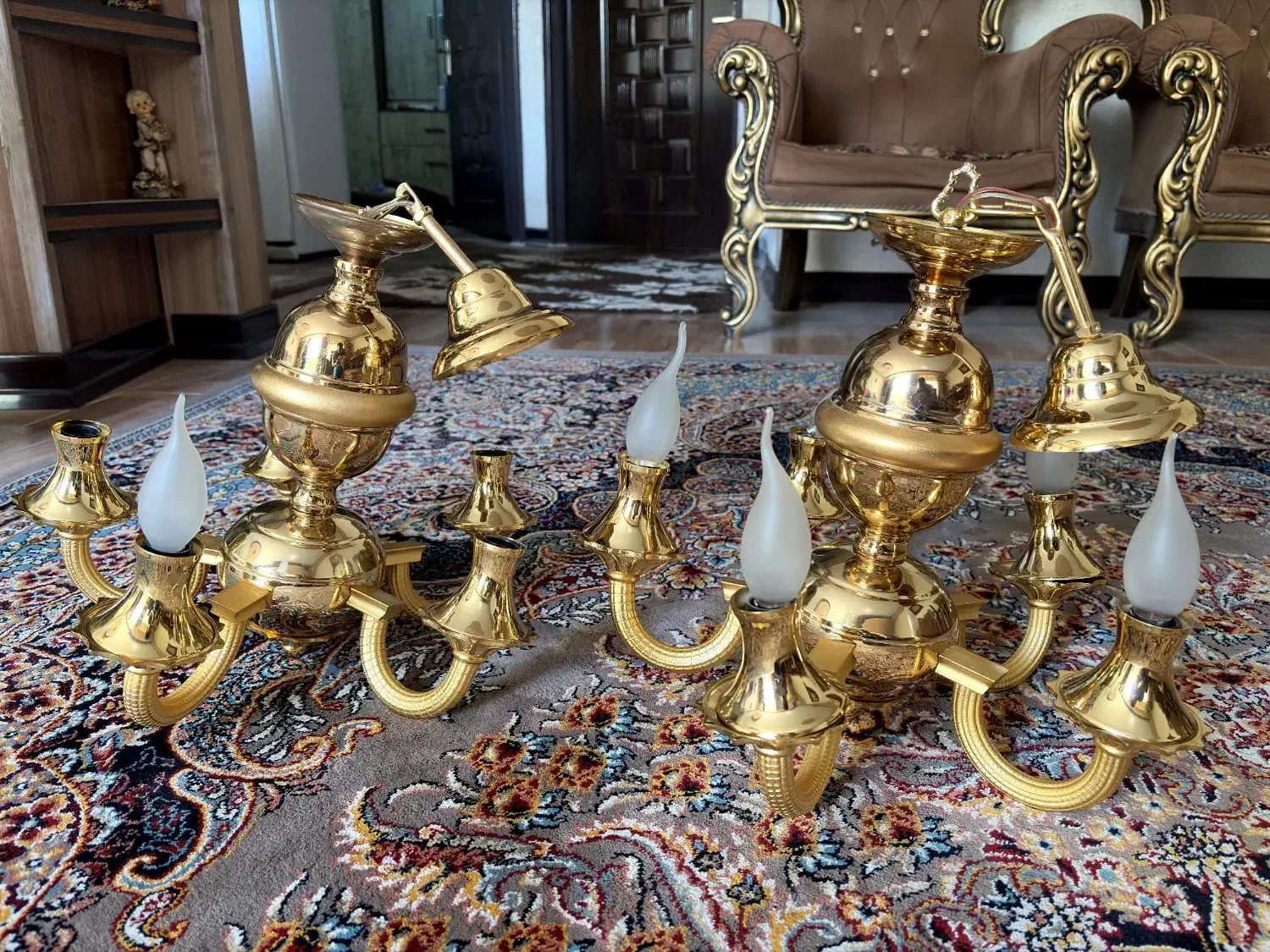 لوسترهای قدیمی و آنتیک|لوستر و چراغ آویز|اصفهان, شاه پسند|دیوار
