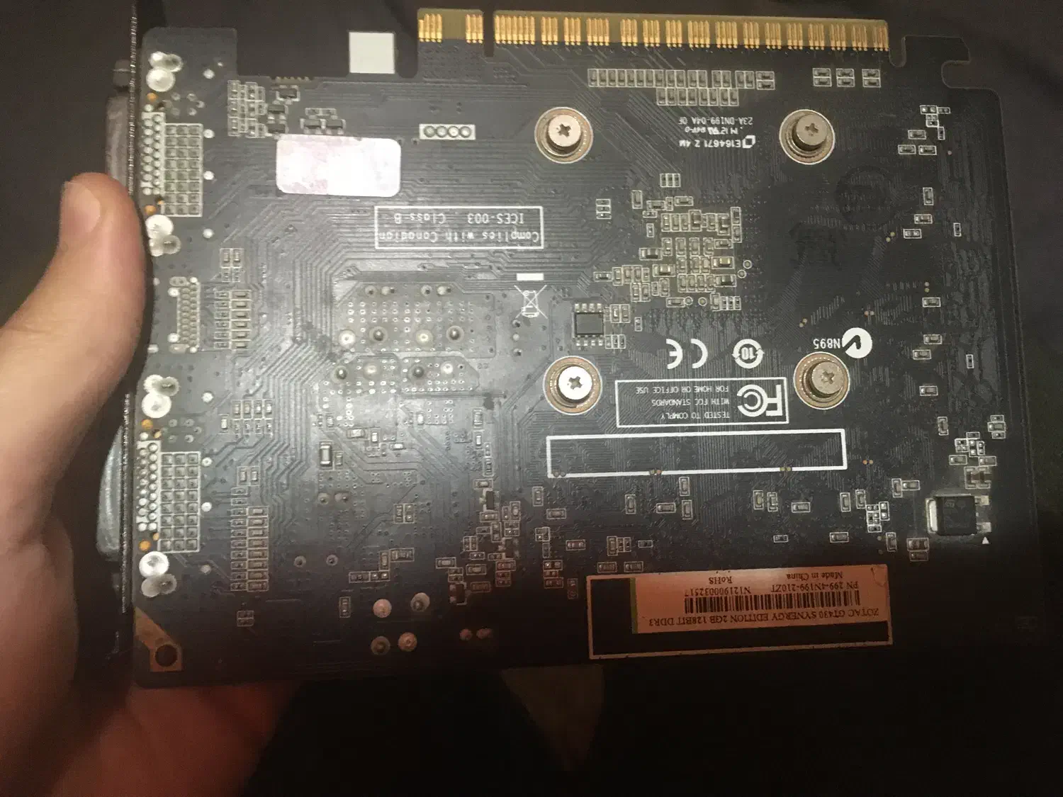 کارت گرافیک GeForce gt430 ddr3 2gb|قطعات و لوازم جانبی رایانه|گرگان, |دیوار