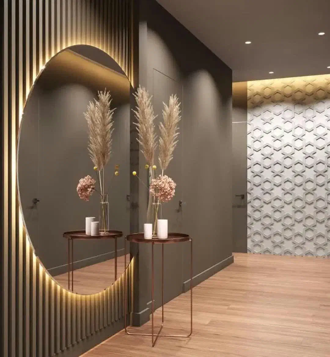 شیشه و آینه المهدی|آینه|بیرجند, |دیوار