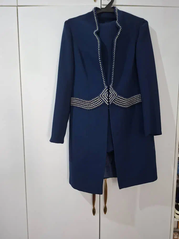 فروش کت و شلوار مجلسی به همراه تاپ|لباس|قزوین, |دیوار