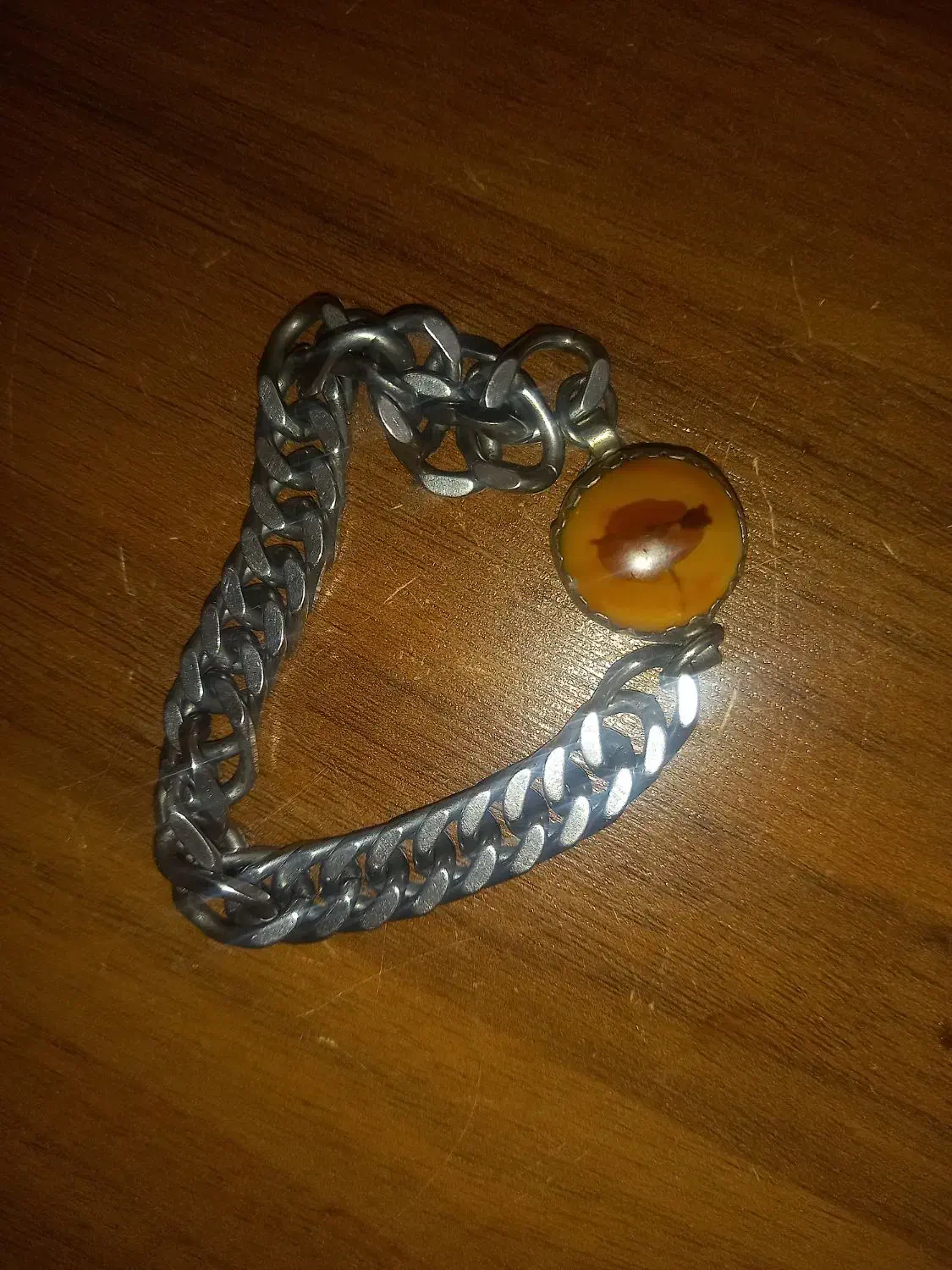 دسبند نقره ی کهربا با اصالت|جواهرات|زنجان, |دیوار